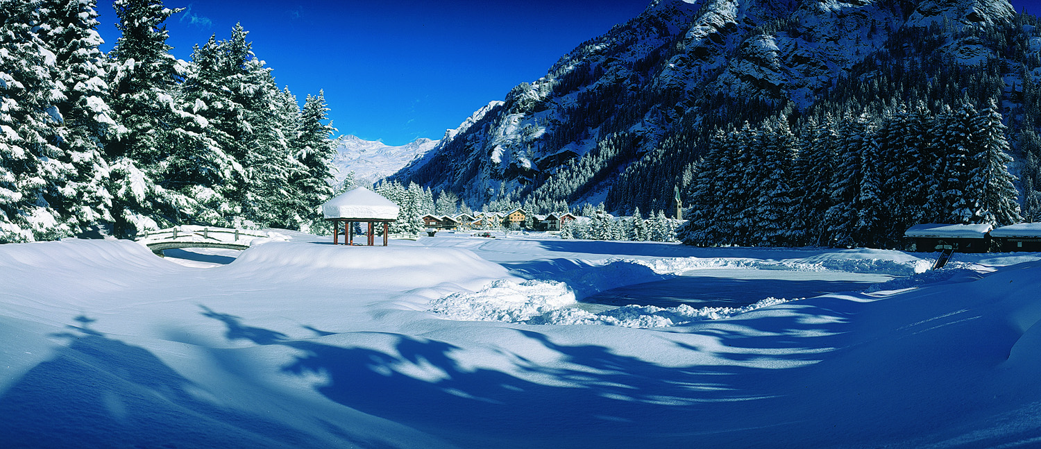 Gressoney-Saint-Jean, sotto la neve