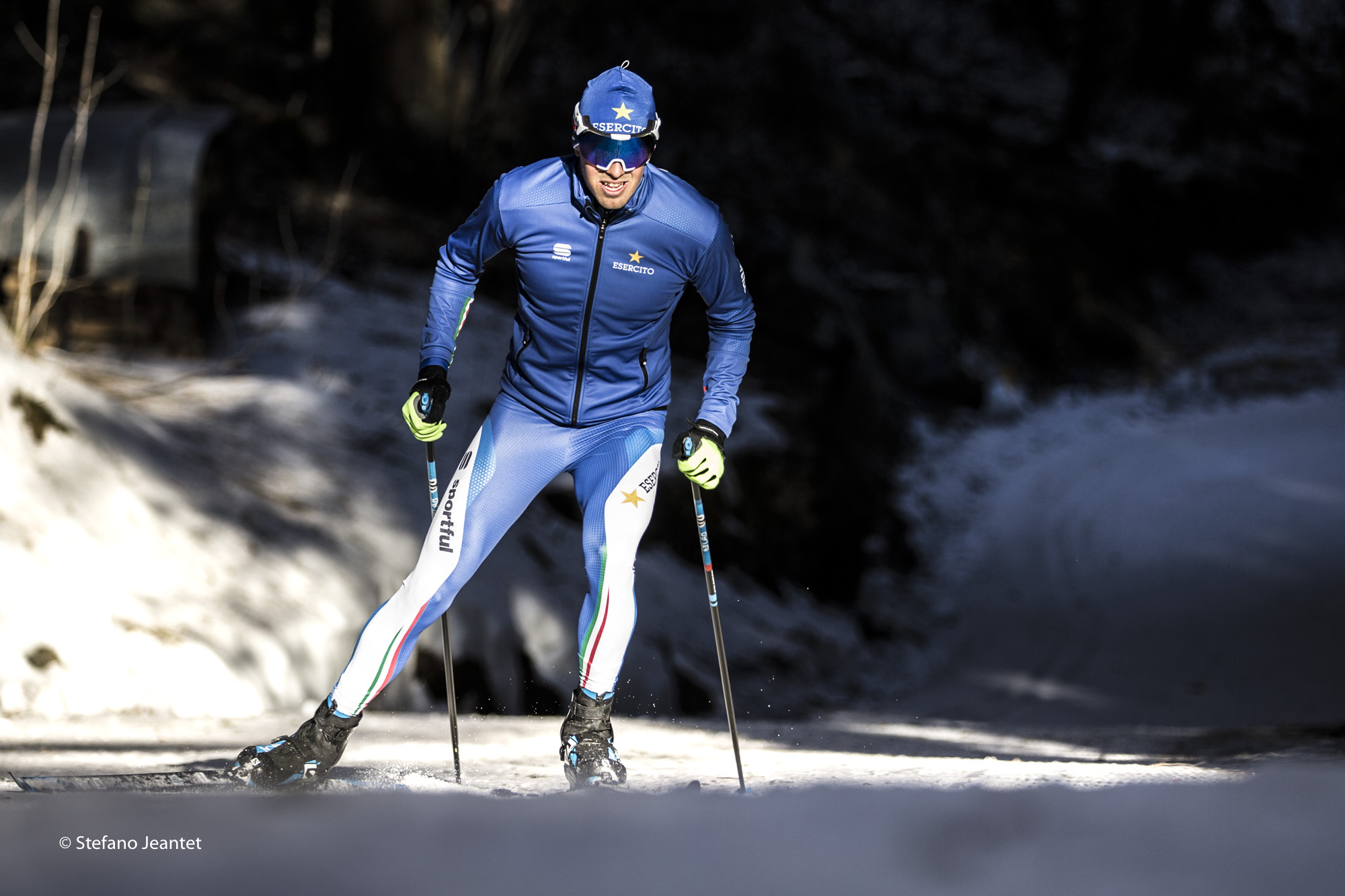 Allenamenti sulle piste di casa