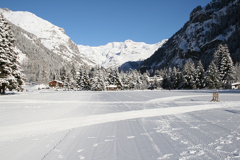 Il silenzio delle piste in inverno